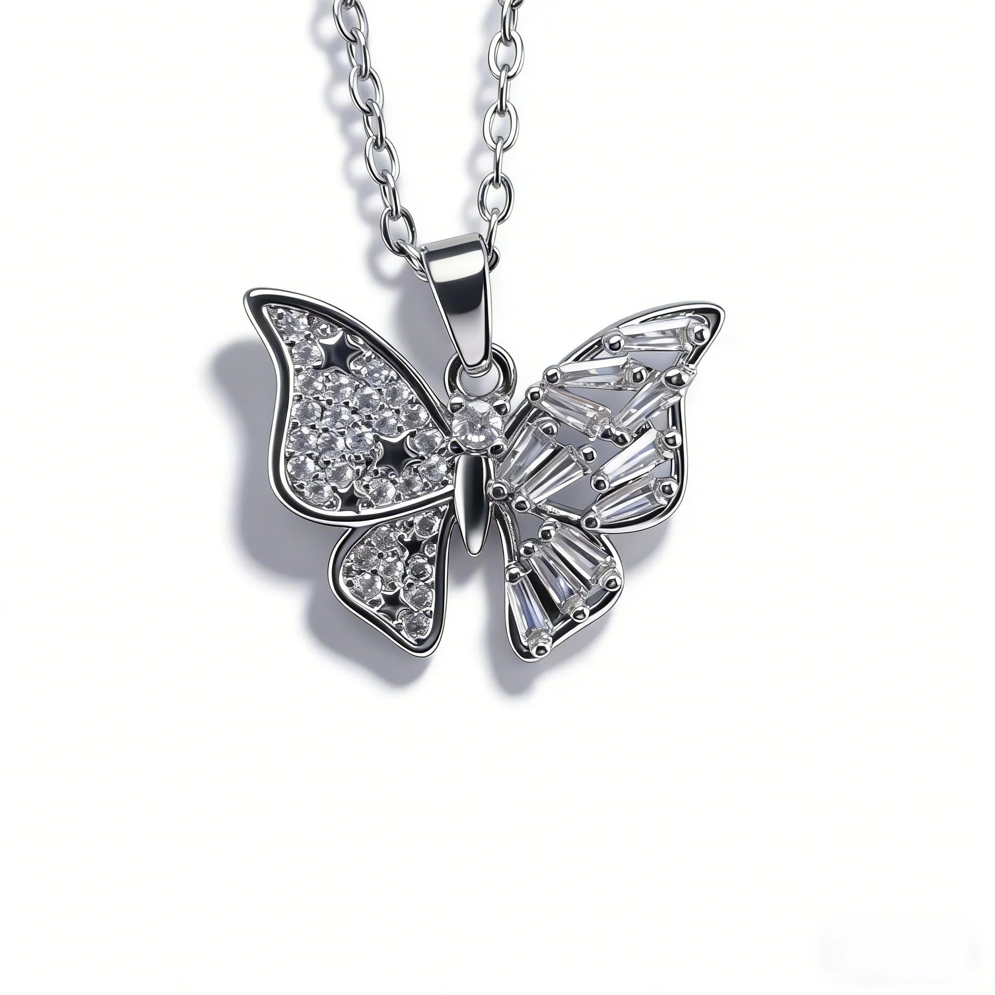 Seraphina - Silver Pendant Necklace