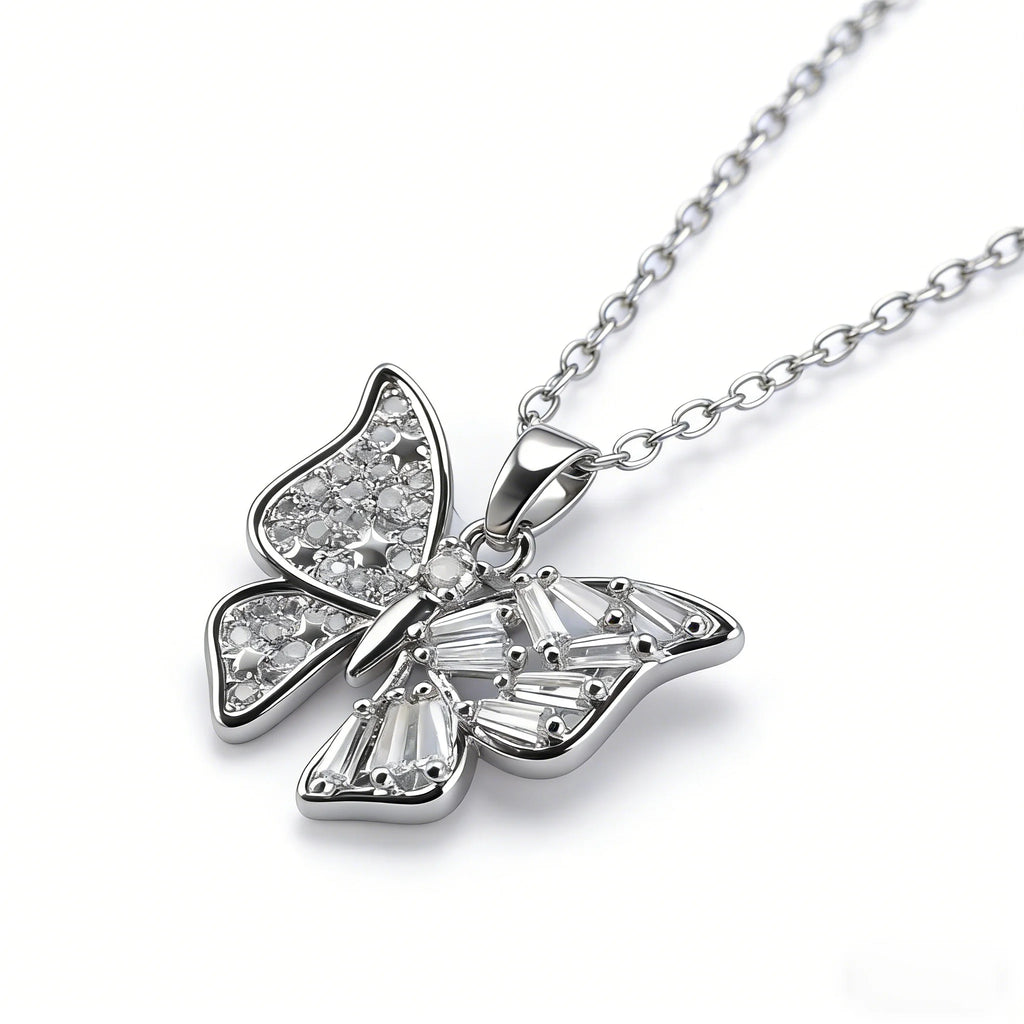 Seraphina - Silver Pendant Necklace